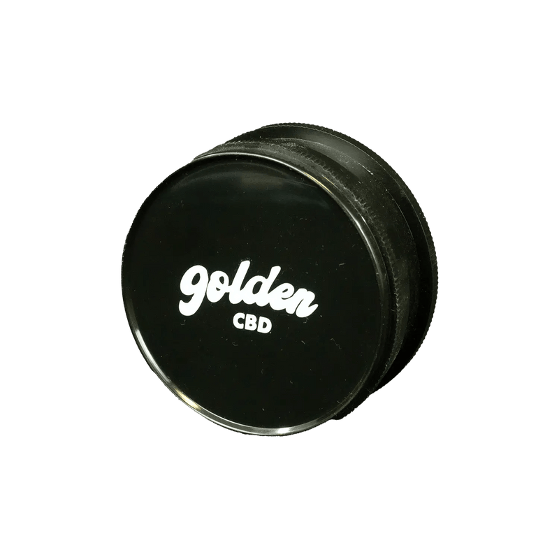Grinder GoldenCBD plastique noir