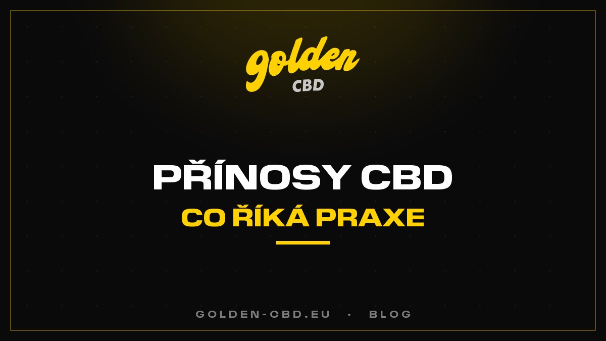 Přínosy CBD: co říká praxe užívání