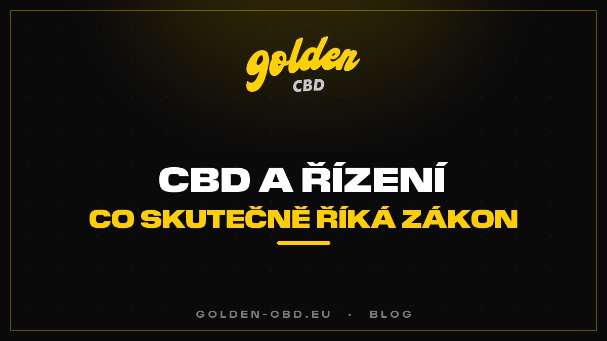 CBD a řízení: co skutečně říká zákon