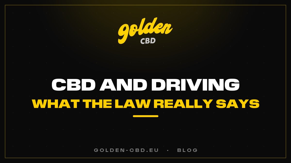 CBD and Driving: What the Law Really Says