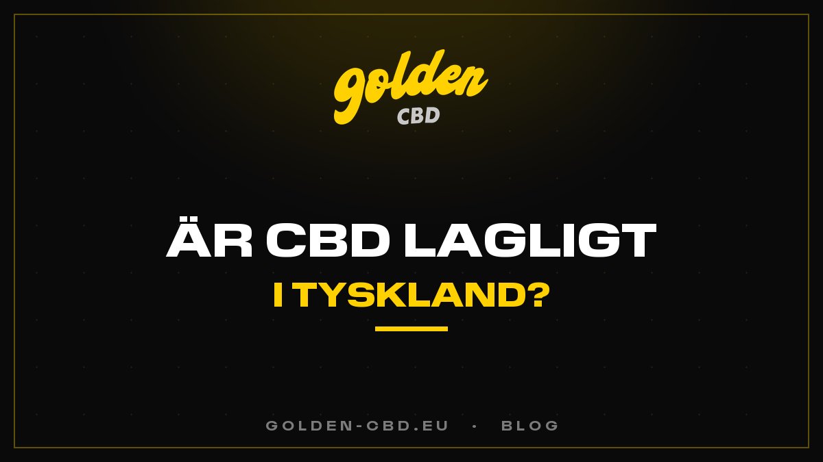 Le CBD est-il légal en Allemagne ?