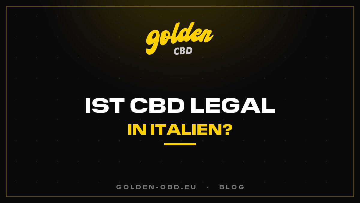 Le CBD est-il légal en Italie ?