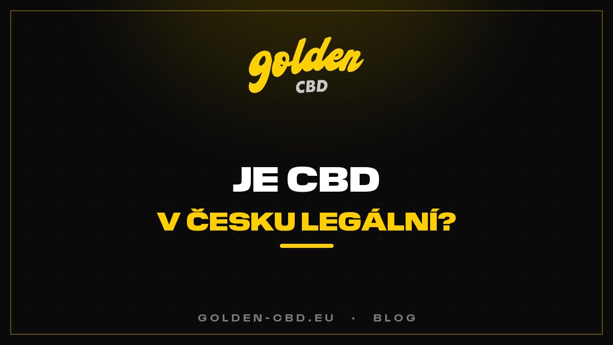 Je CBD v Česku legální?