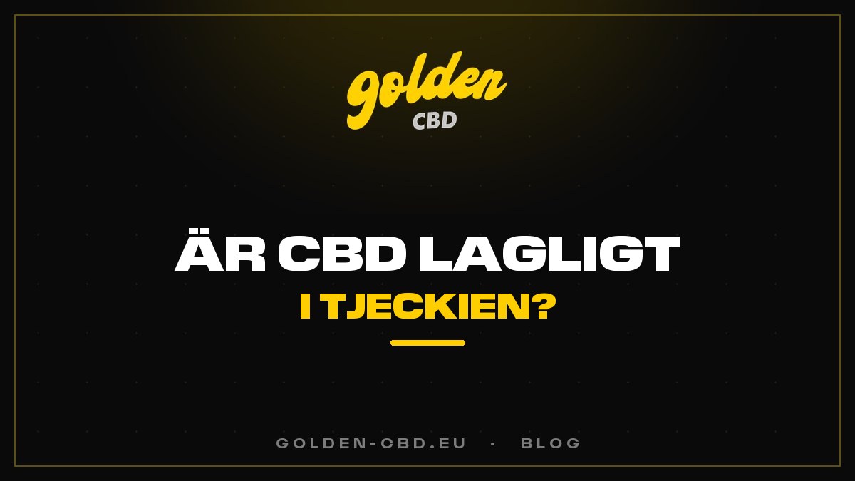 Är CBD lagligt i Tjeckien?
