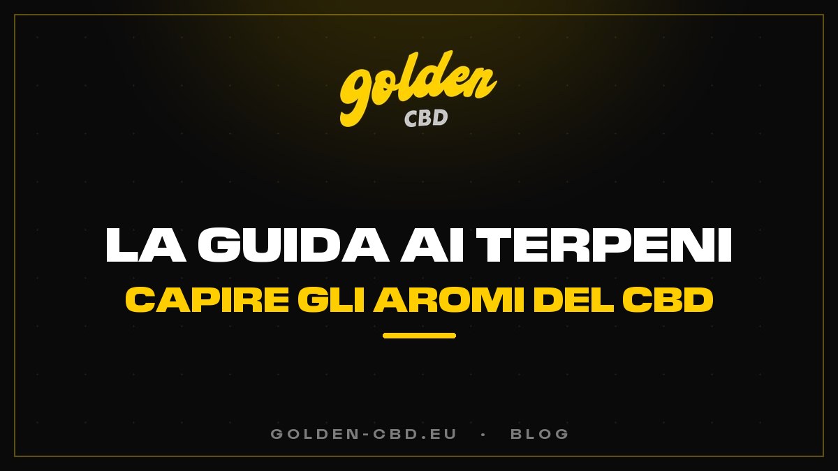 La guida ai terpeni: capire gli aromi del CBD