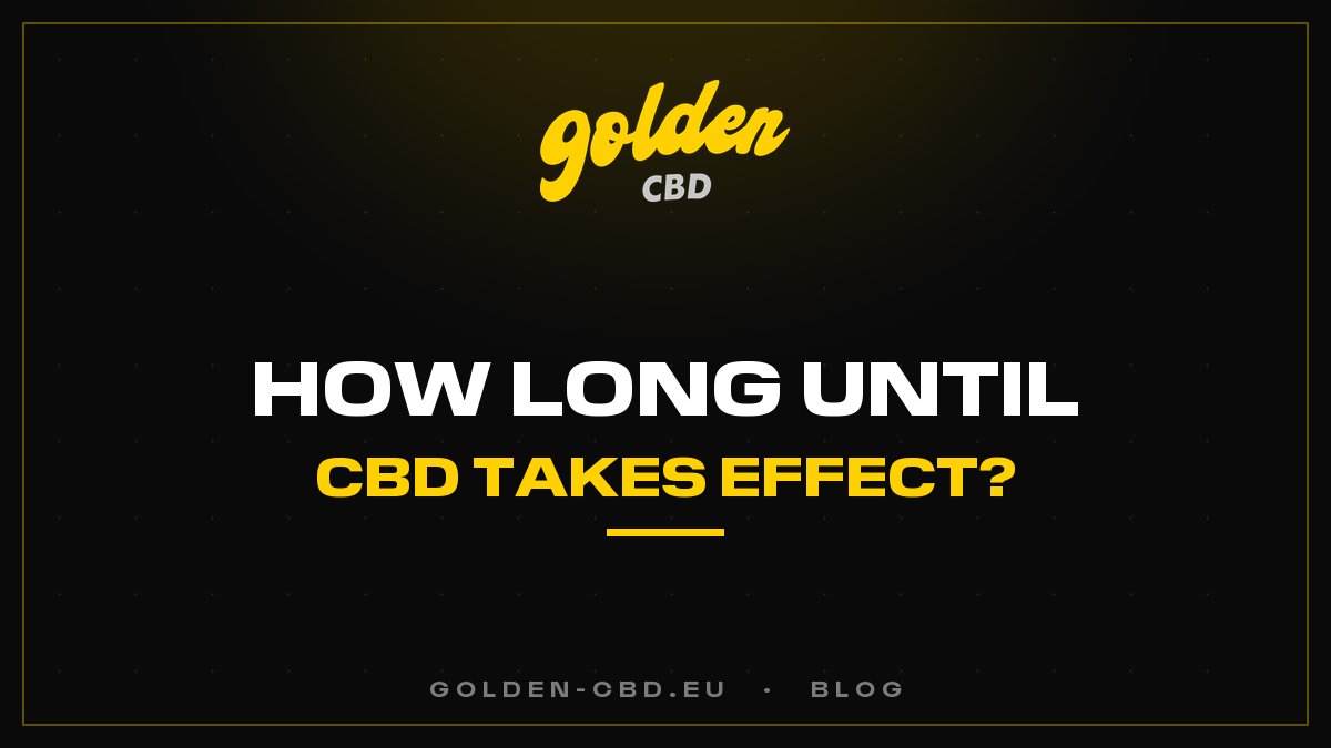 How long does it take for CBD to work?