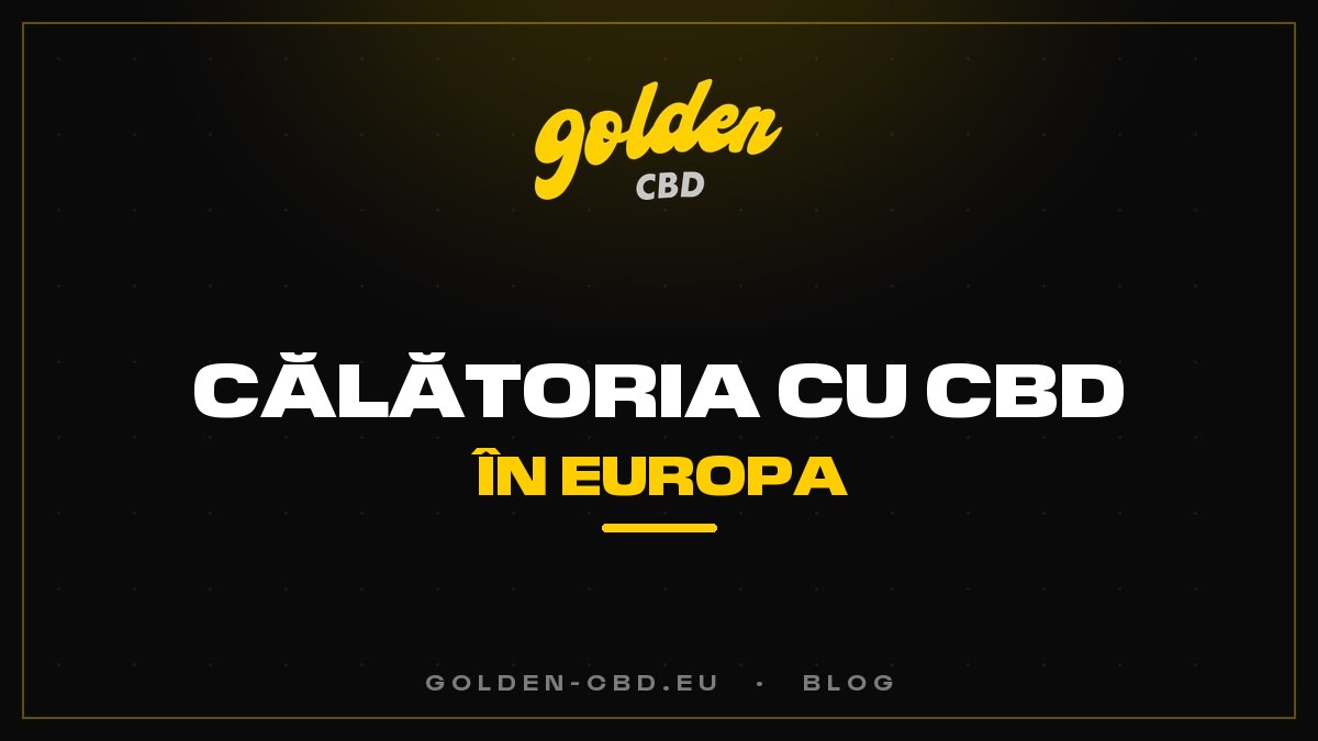 Călătoria cu CBD în Europa: avion, tren, frontiere
